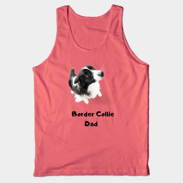 Border Collie Dad Tank Top by Pacific West